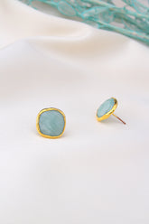 Amazonite  Boucles d'oreilles